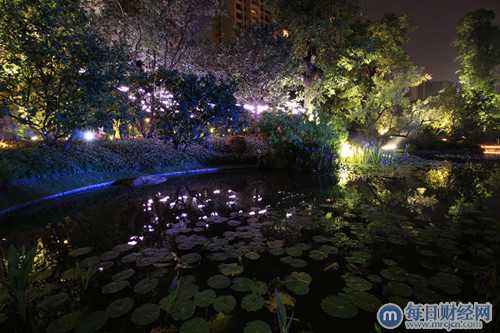 星河湾点亮广州:9月19日,星河湾环球灯光艺术节炫丽开幕