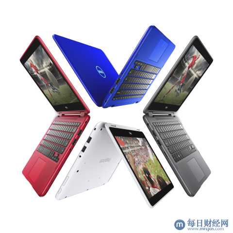 戴尔推出全球首款17英寸二合一暨新一代功能丰富且有多种亮丽颜色可供选择的笔记本电脑