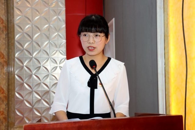 潢川县教体局召开纪念建党99周年表彰大会