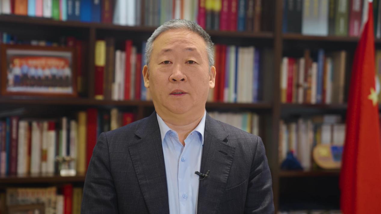 ▲中国酒业协会理事长 宋书玉 中国酒业协会理事长宋书玉特为本次论坛发来视频致辞。