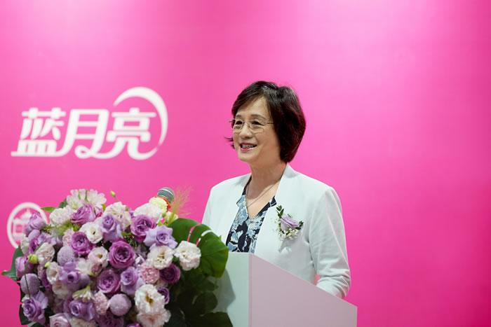 大艺博首席赞助商蓝月亮(中国)有限公司副总经理徐玉玲致辞