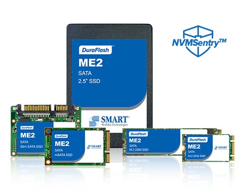 SMART Modular世迈科技扩充DuraFlash ME2 SATA SSD产品系列