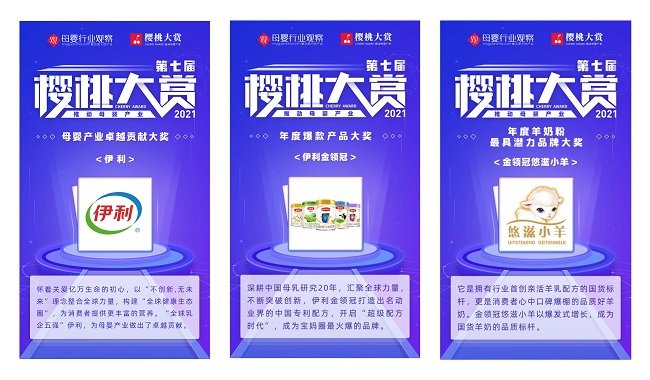 捷报频传！荣誉见证专利品质，伊利金领冠持续护航宝宝健康