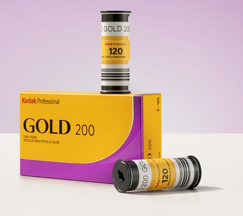 Kodak Moments宣布推出全新120规格Gold 200胶卷