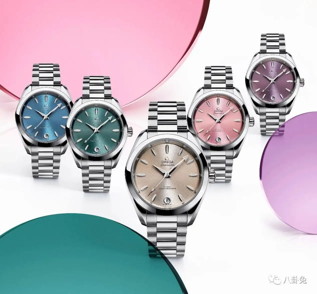 全新海马系列Aqua Terra Shades腕表34毫米女表