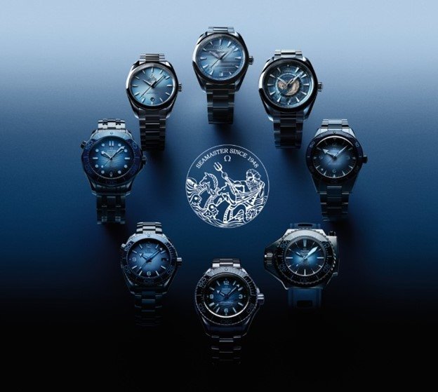 欧米茄Seamaster in Summer Blue 腕表