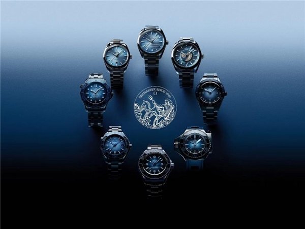 欧米茄海马系列Seamaster in Summer Blue全新腕表