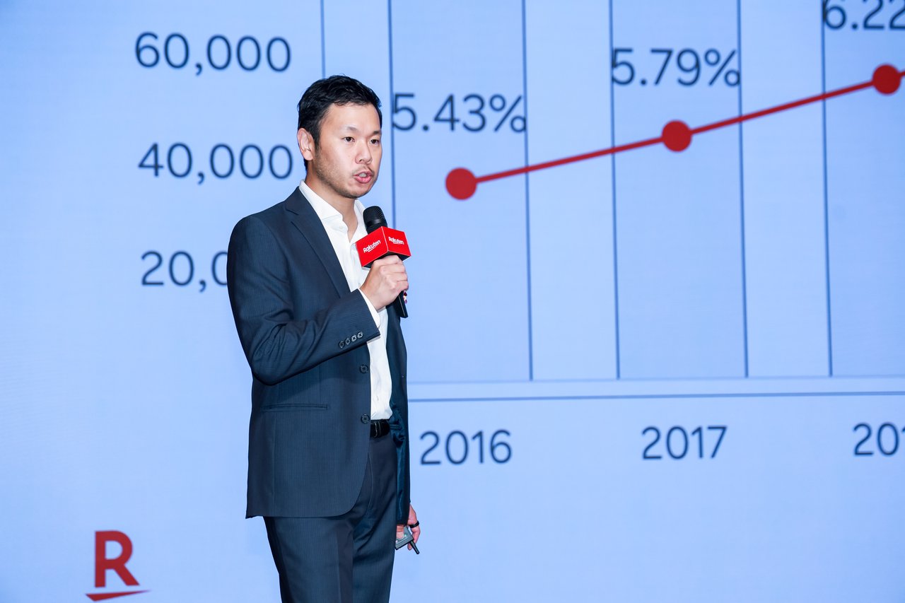 图:日本乐天集团海外营业战略部副总经理金谷