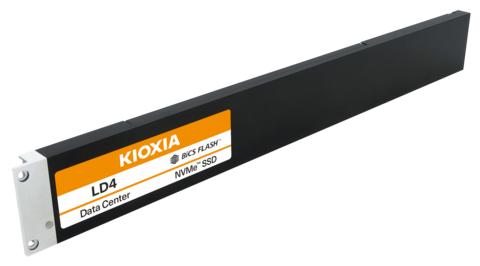 Kioxia面向超大规模数据中心推出基于QLC的E1.L规格固态硬盘