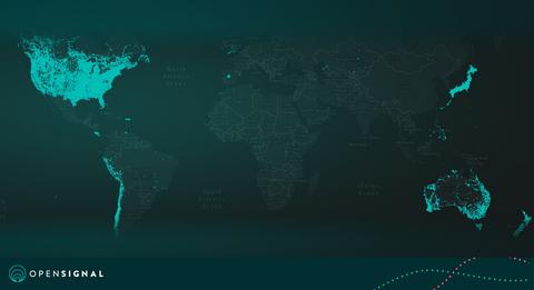 Opensignal推出全球首款卫星至手机D2D连接交互式地图