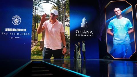 Ohana Development宣布，Erling Haaland自豪地成为Manchester City Yas Residences by Ohana二期业主